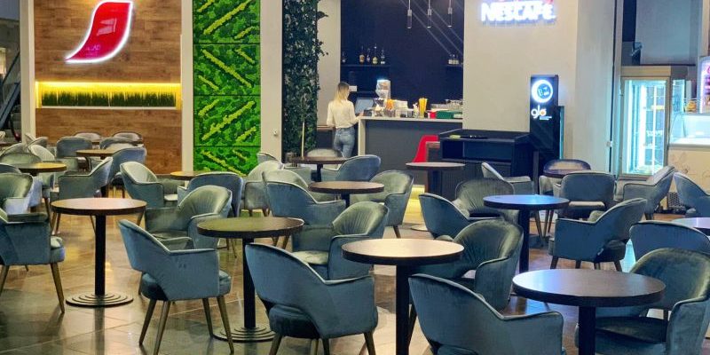 Mobila Cafenea Cafe Nescafe Baneasa Shopping City